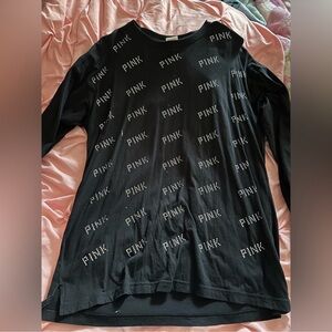 PINK Victoria's Secret Black Top